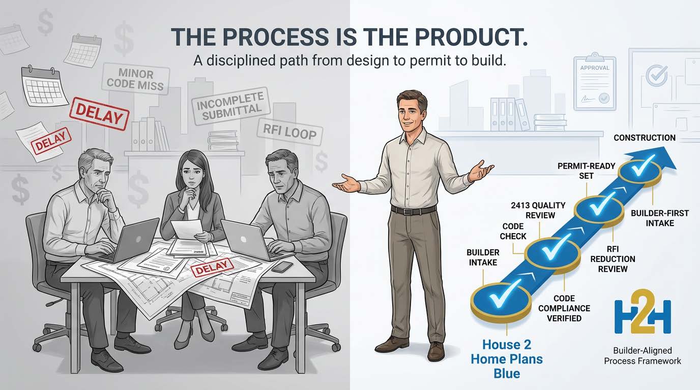 The Process is the Product - A disciplined path from design to permit to build